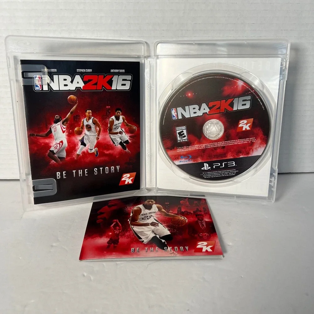 NBA 2K16 Sony PlayStation 3 PS3 2015 Basketball‎ Game CIB 710425475979